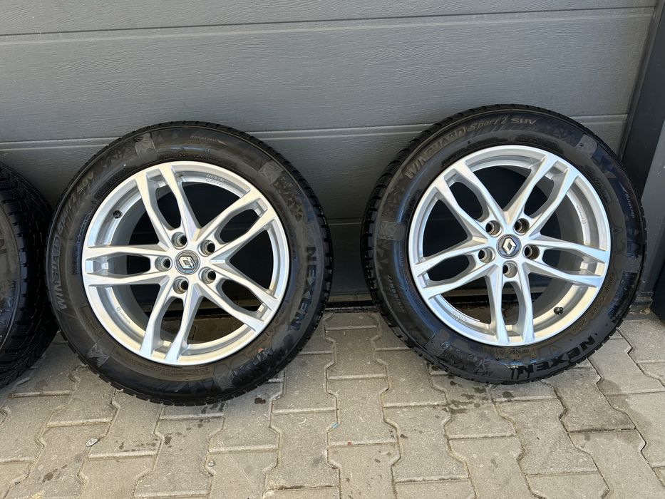 Roți originale M+S 215/60r17 Renault Kadjar CapturArkanaDusterQuashqai