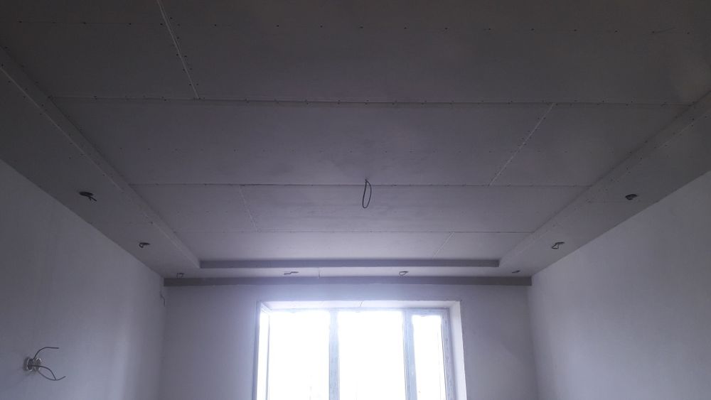 Гипсокартоные работы