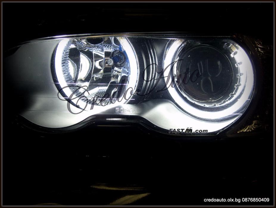 Гаранция 6м!Ccfl Angel Eyes - Ангелски очи BMW Е36,Е39,Е46,Е38 ЦЦФЛ