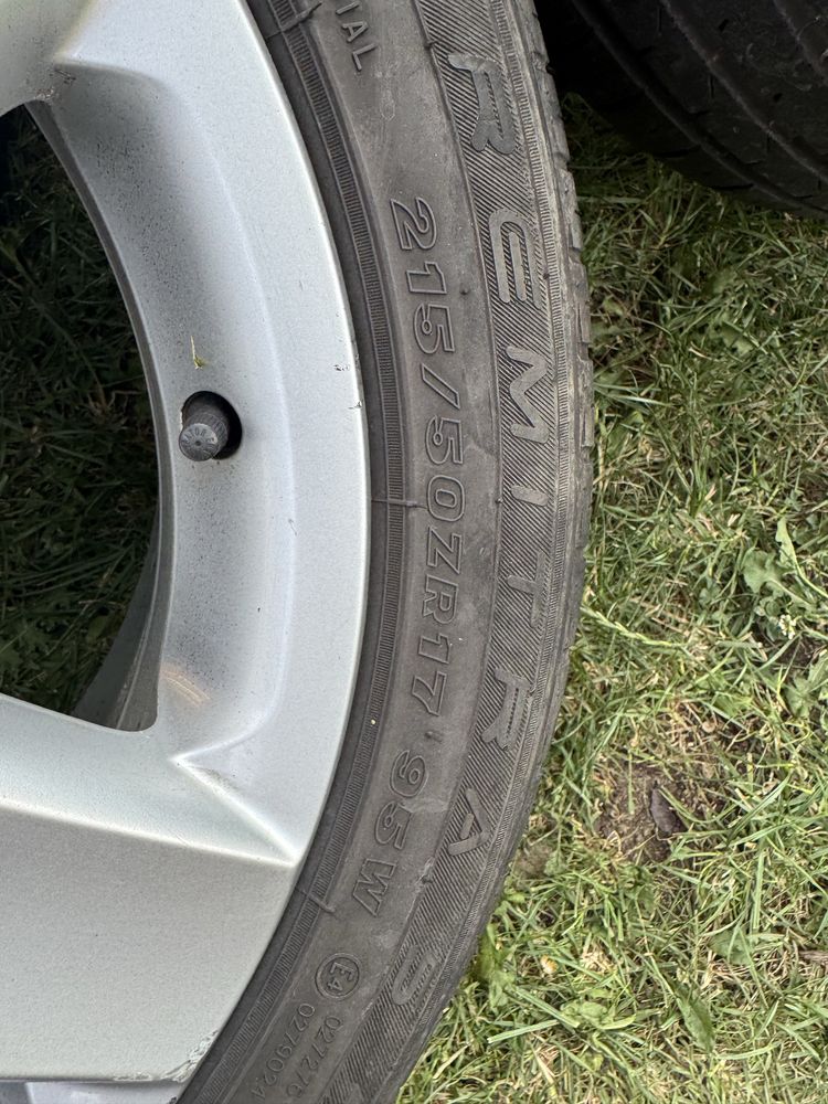 Джанти VW 17” с летни гуми 215/50R17