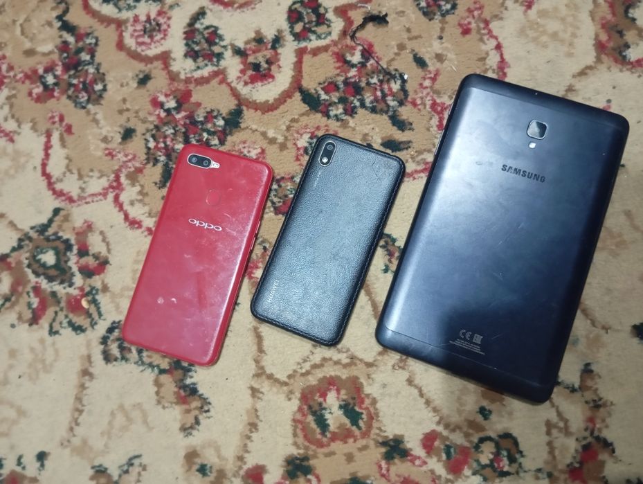 Хуавей Y6 2019,оппо A5S,самсунг tab A 8.0