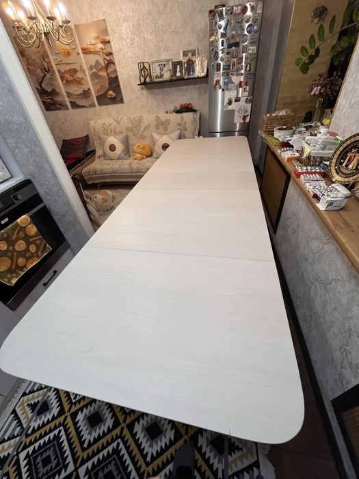 Раздвижной стол-трансформер до 3 м