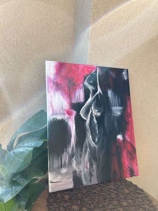 Картина нарисувана с акрилни бои