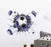 Стикер за декорация на детска стая футболна топка