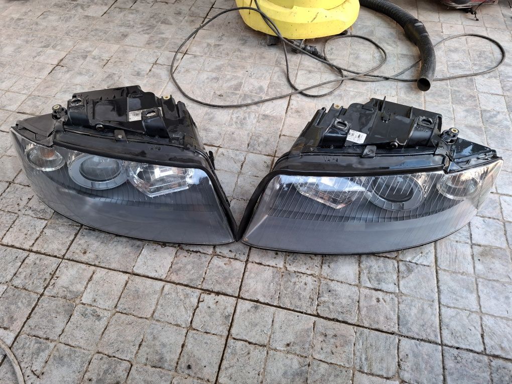 Audi a4 faruri cu xenon si lupa aproape noi