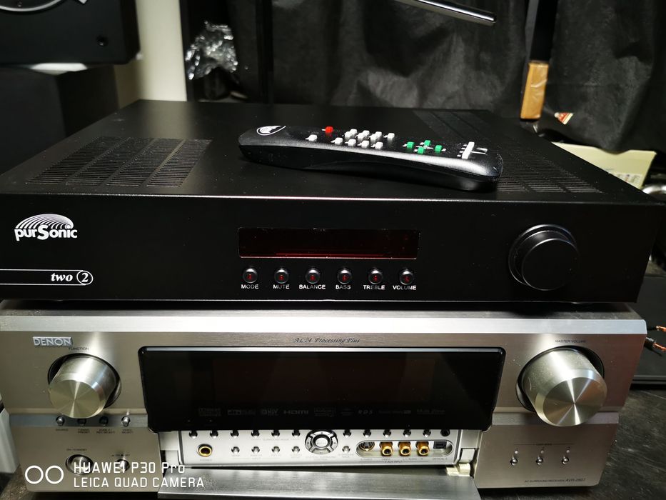 Amplificator stereo PurSonic two, cu telecomanda