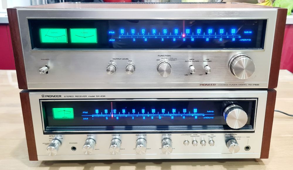 Pioneer Receiver SX-434 / TUNER  TX-7100