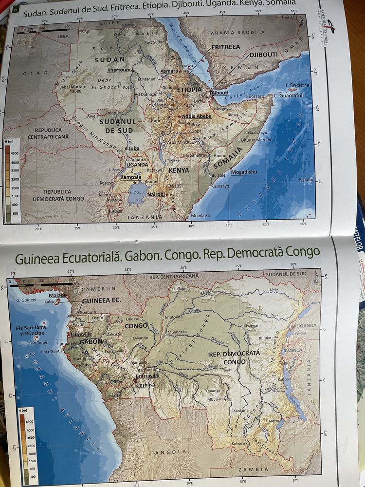 Atlas geografic scolar