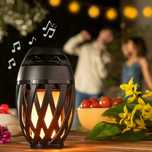 Lampa tip torta 2-in-1 cu difuzor Bluetooth reincarcabila USB 10x81cm
