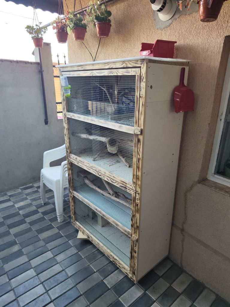 Cușca Penteu iepuri veverițe chinchile hamsteri papagali