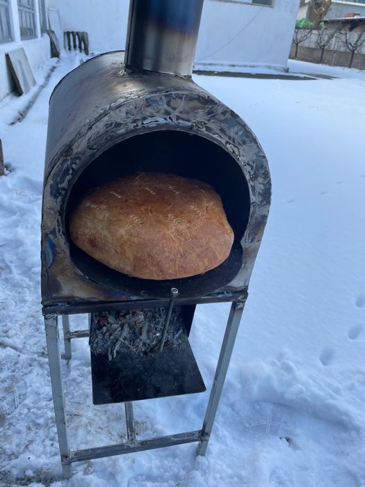 Cuptor / gratar cu pereti dubli