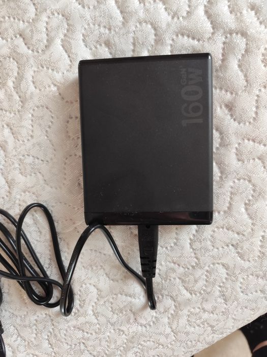 160W USB C GaN мрежово зарядно устройство, станция за зареждане с 6 по