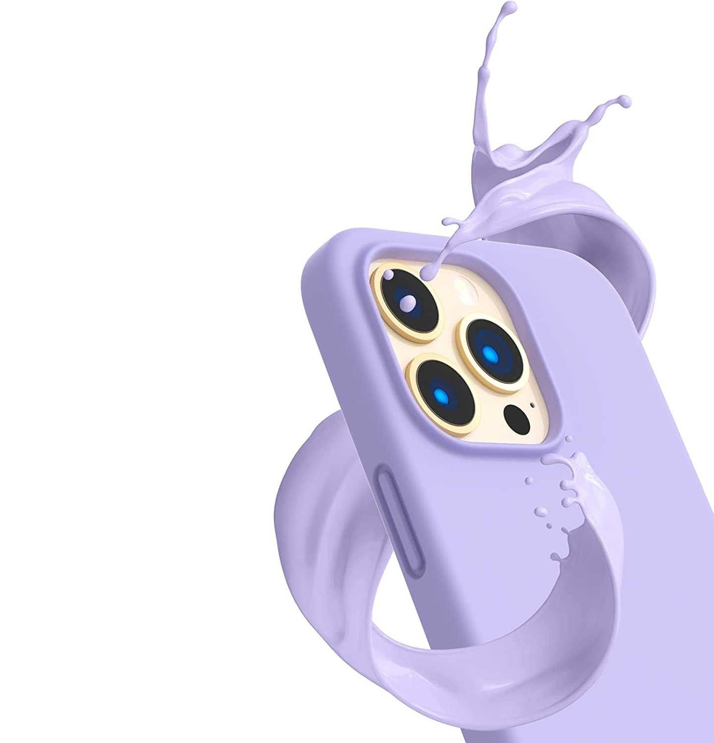 Husa Premiun Antisoc cu microfibra pentru iPhone 14, 14 Pro Max