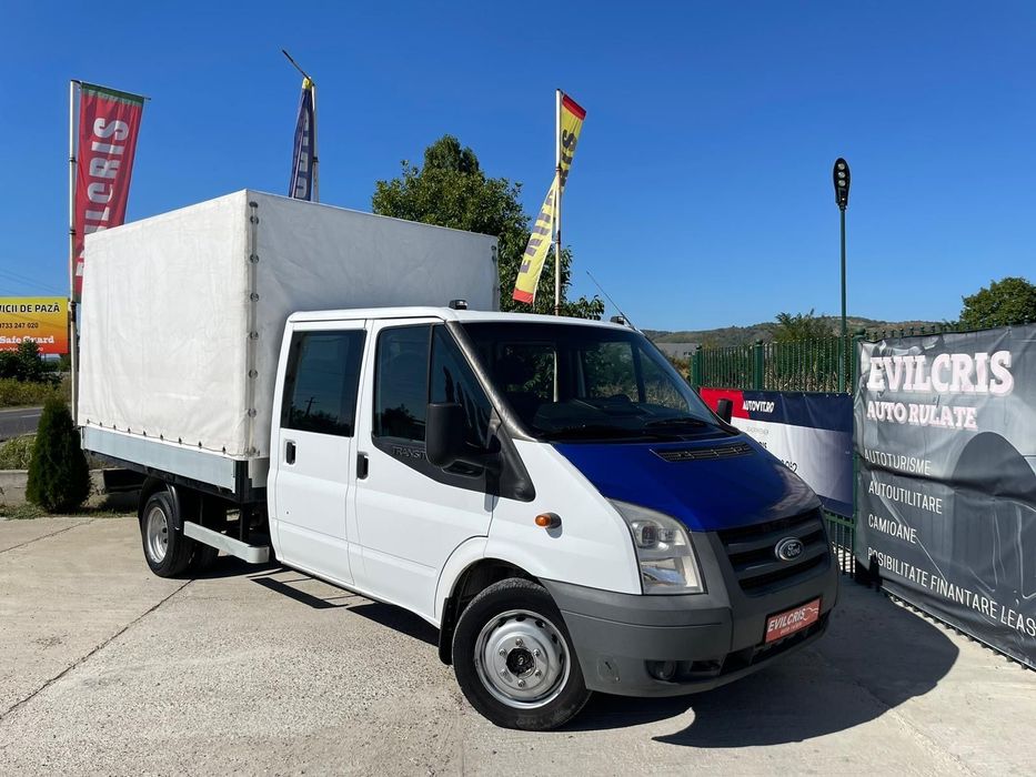 Ford Transit DOKA 7 LOCURI AXA DUBLA SPATE DOKA 7 LOCURI/ Axa DUBLA/ AC/ Geamuri electrice/ Stare foarte buna