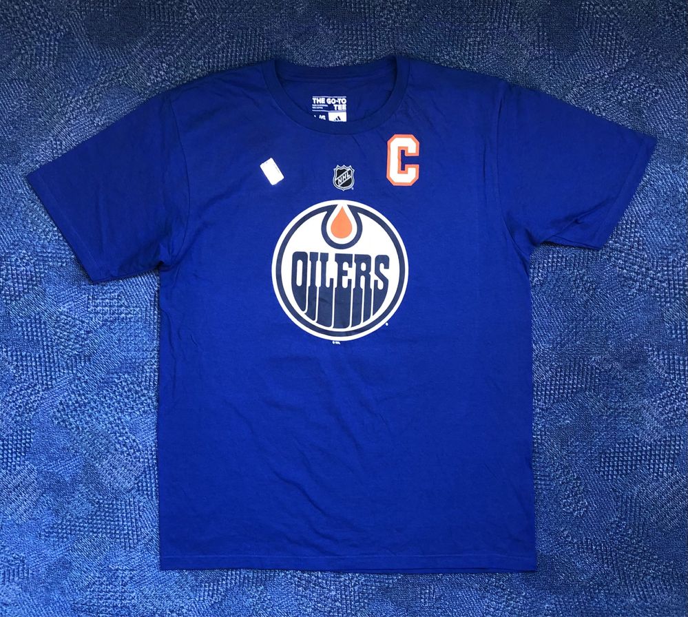 Adidas NHL Kucherov / McDavid ОРИГИНАЛНИ мъжки тениски - L-M