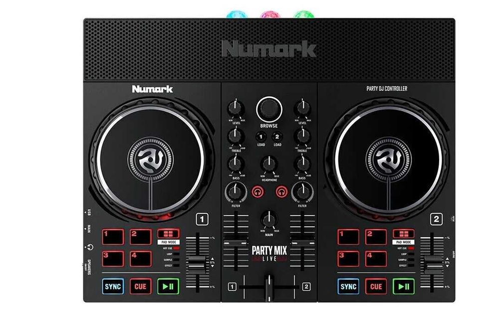 Dj пулт миксер Numark Party Mix Live DJ контролер