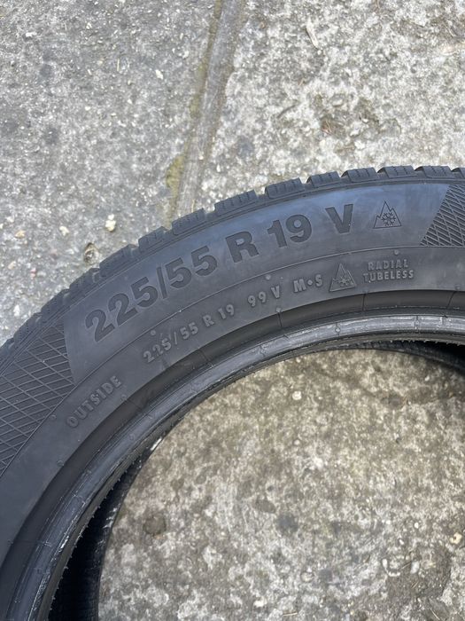 continental wintercontact 850p 225/55/19R