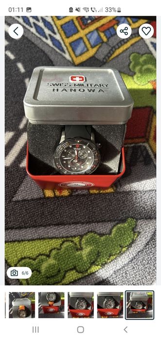 Vand ceas Swiss Military Hanowa