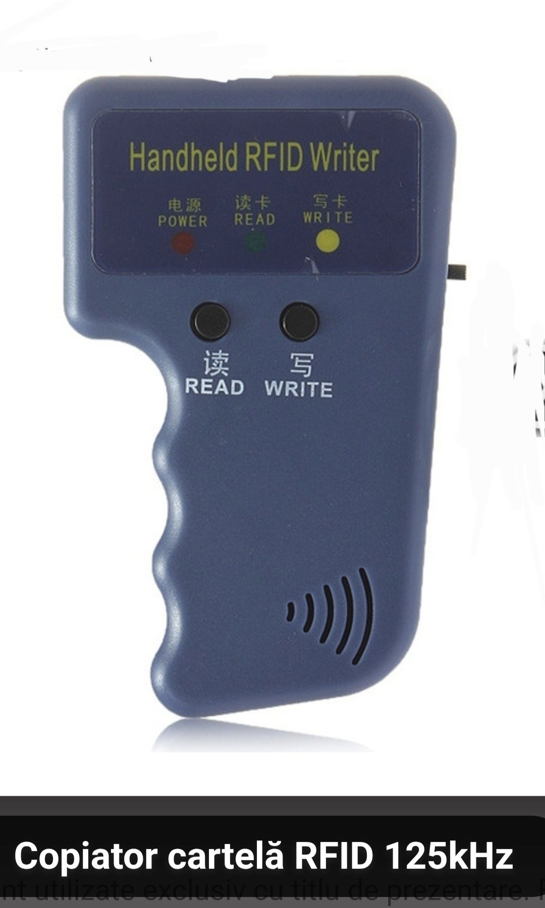 Copiator Cartelă RFID 125kHz plus 20 taguri