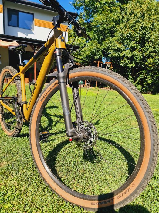 Bicicleta Cube Aim Ex Caramel Black 2023