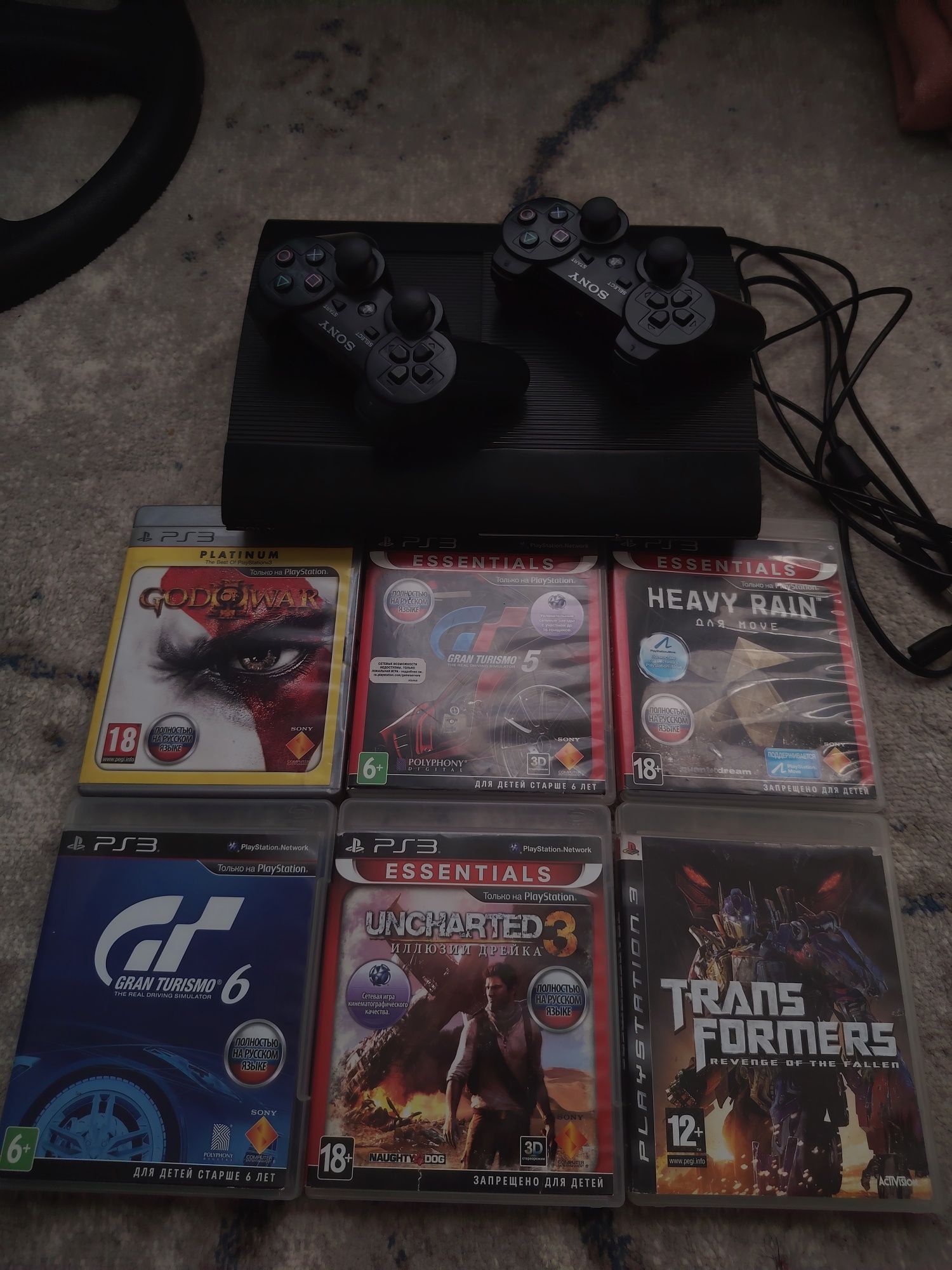 Ps3 sotilad 500gb super slim