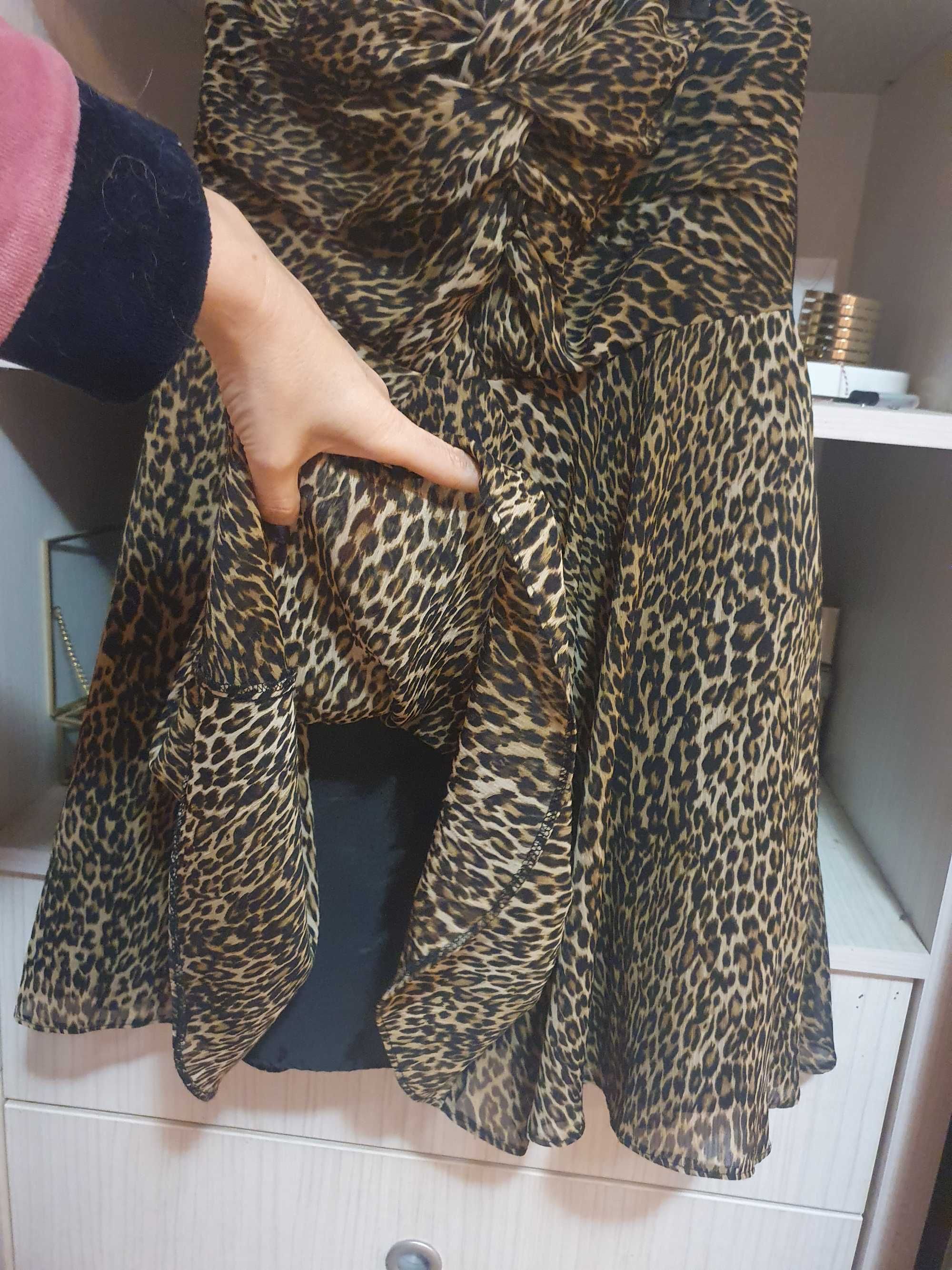 Rochita imprimeu animal print