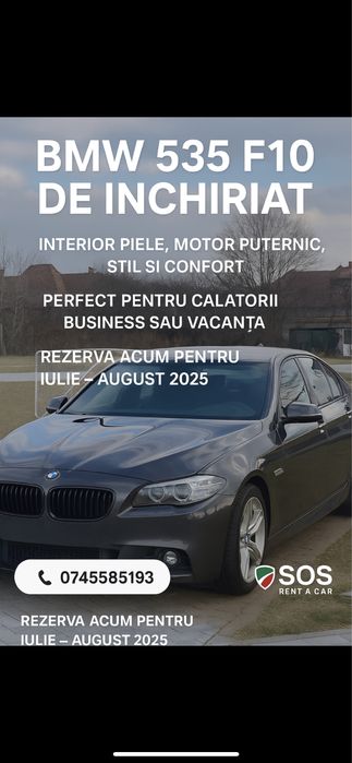 Închiriere auto Limousine, SUV, decapotabile SATU MARE
