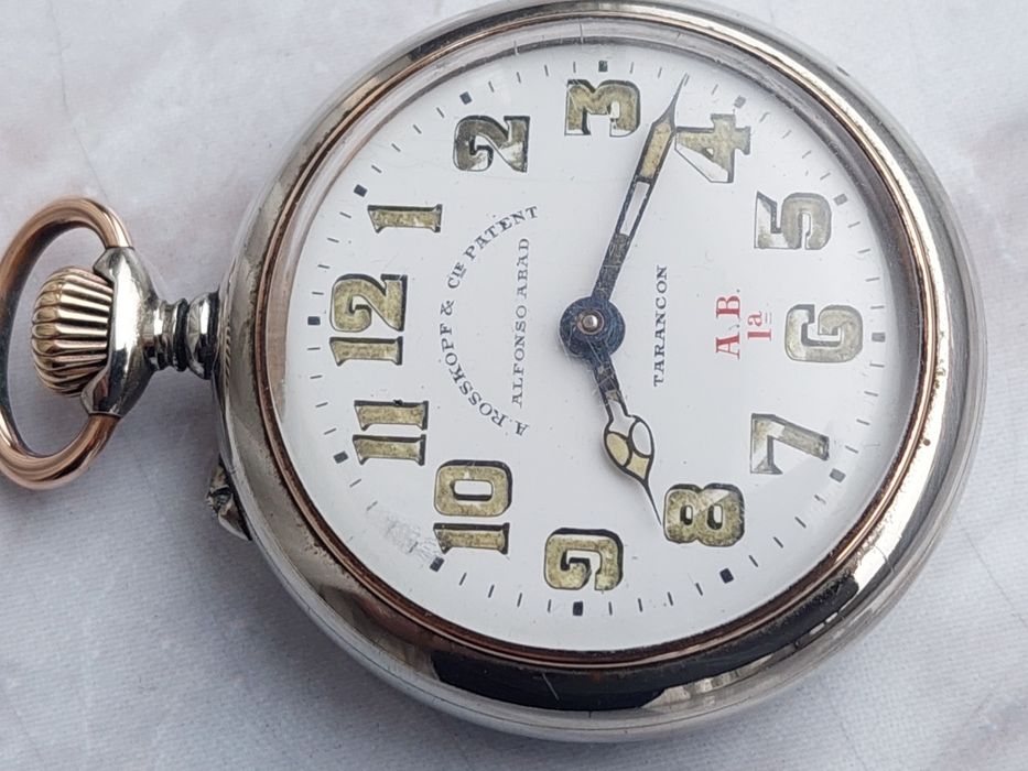 Ceas de buzunar Roskopf Tarancon functional, colectie