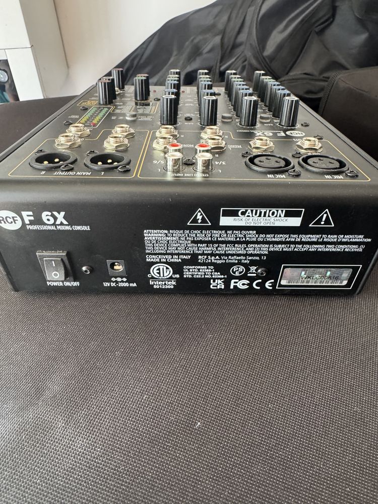 Mixer rcf f 6x professional