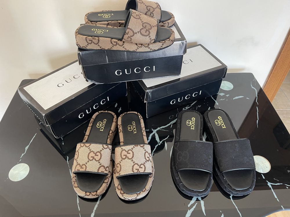 Gucci Дамски Чехли