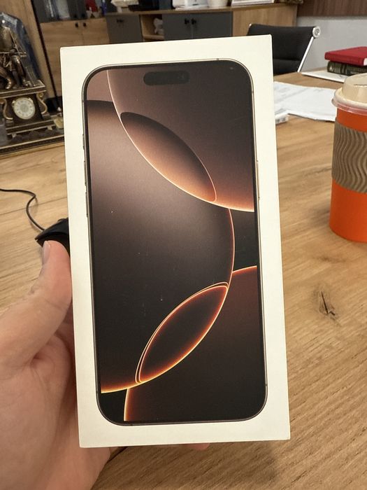 I phone 16 pro max 512 gb цвет desert titanium