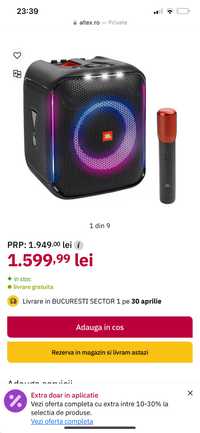 Boxa portabila JBL PartyBox Encore 100W+microfon