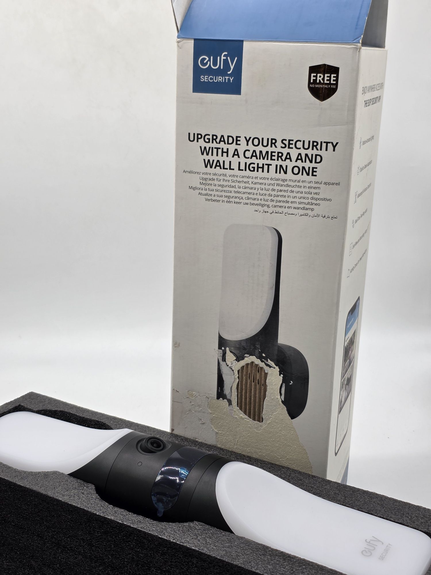 Camera IP Wireless EUFY S100, 2K 1536P, IR, Night Vision, negru, NOUA