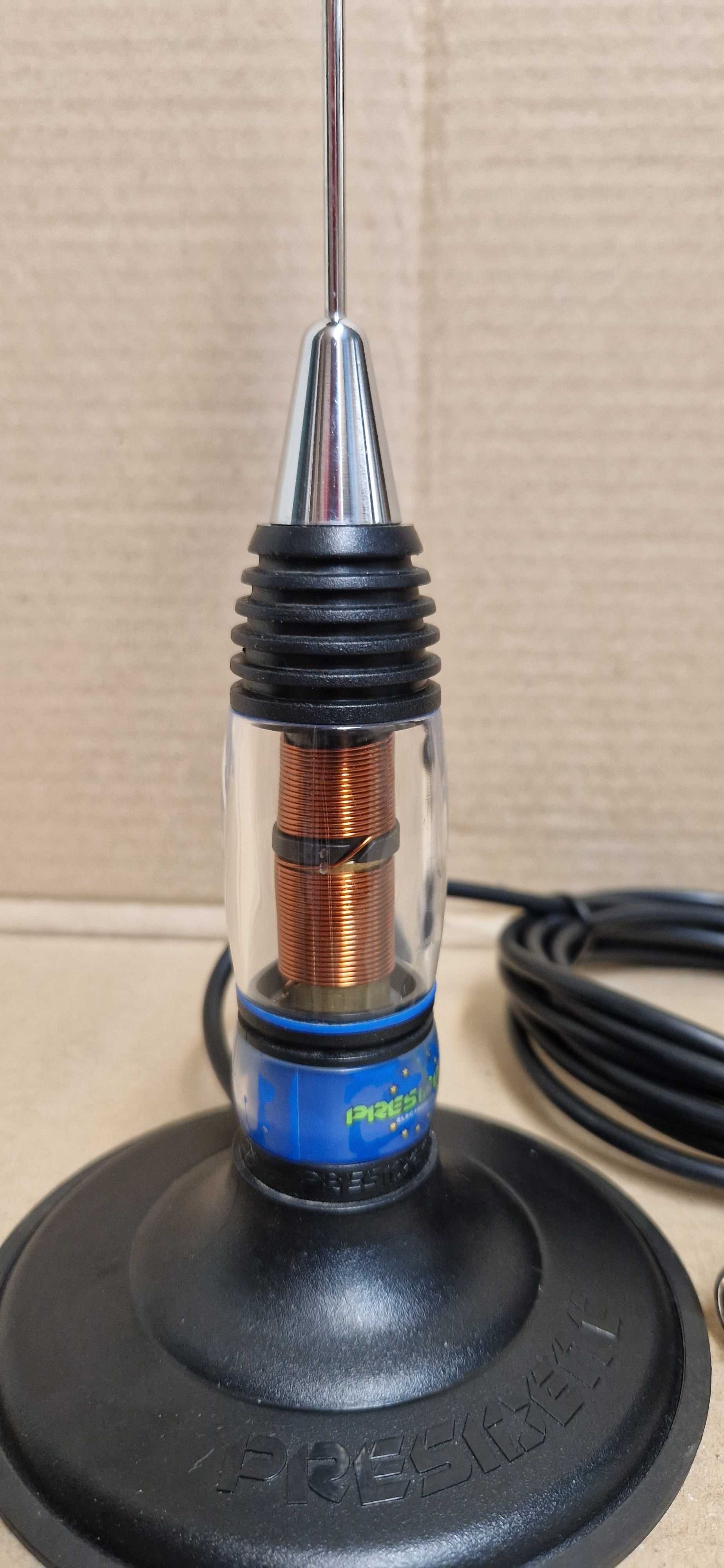 Antena statie CB President Missouri, 72 cm, 26-28 MHz, magnet 120 mm
