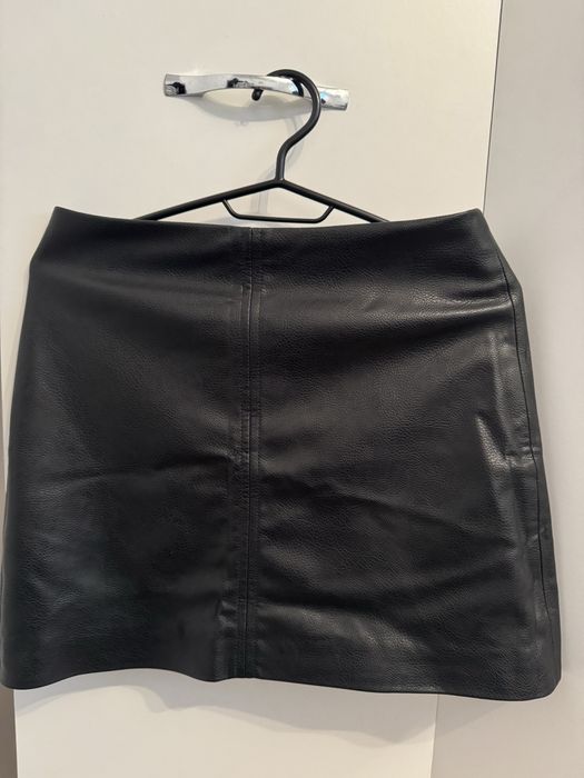 Fusta scurta, piele  eco