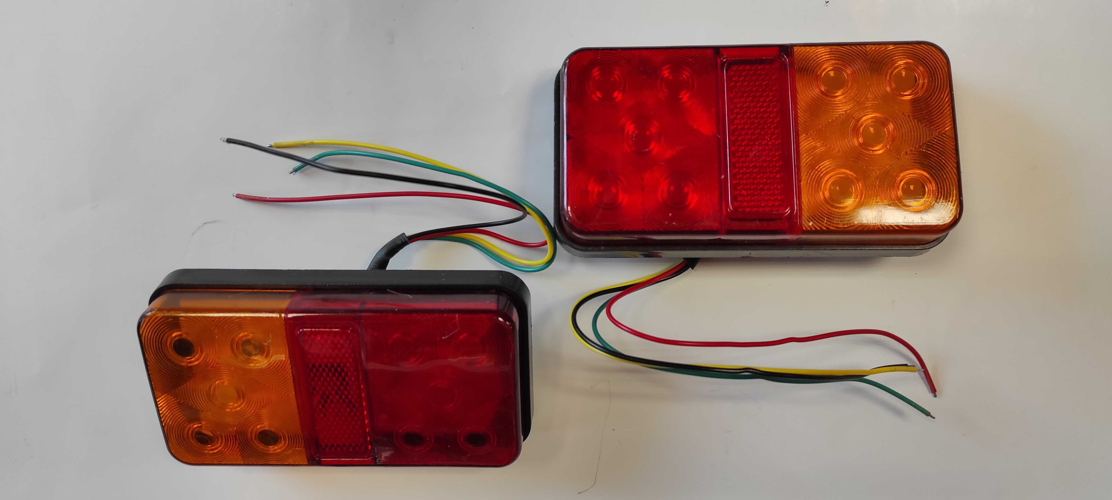 Комплект Диодни LED стопове 12V 24V Волта бус камион ТИР ремарке