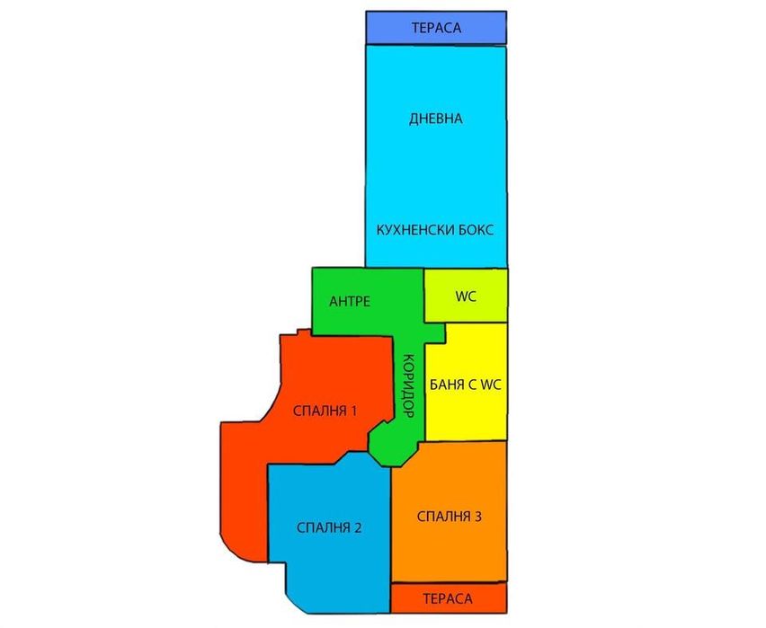 Продава се Четиристаен апартамент в София, Люлин 9 - 137 кв.м за 1752 €/кв.м - Снимка #19