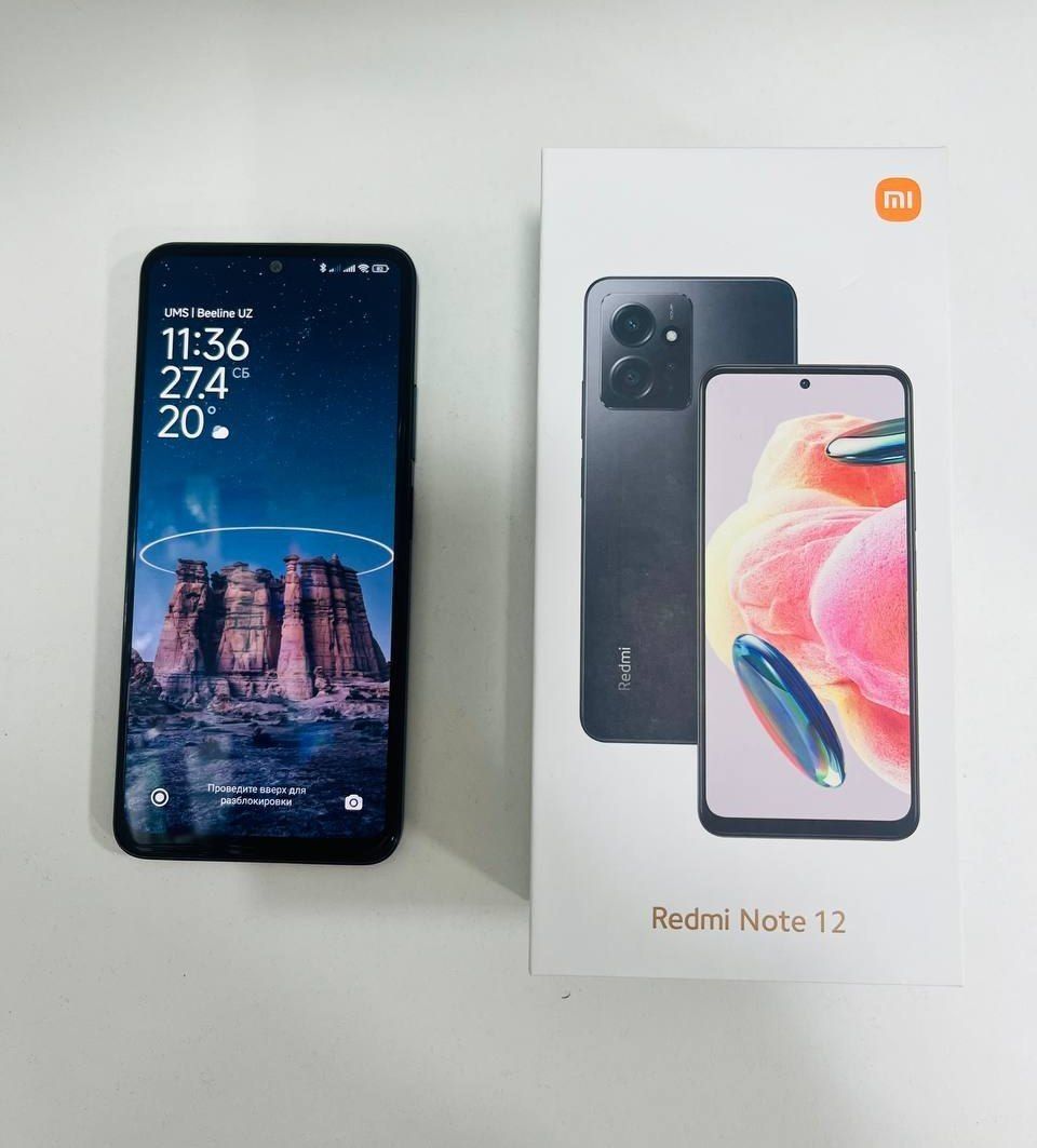 Продам свой телефон Xiaomi redmi Note 12 4/128gb.