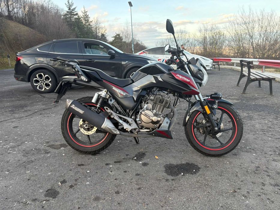 Daytona monster 125 2023 INCA IN GARANTIE