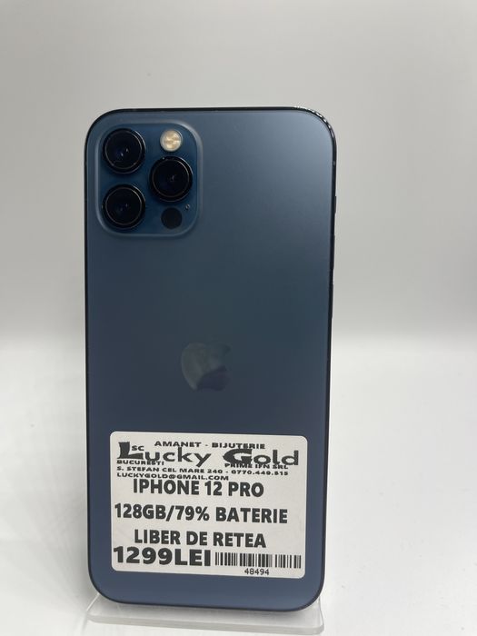 Iphone 12 Pro 128Gb/79% Baterie GARANTIE/FACTURA #48494