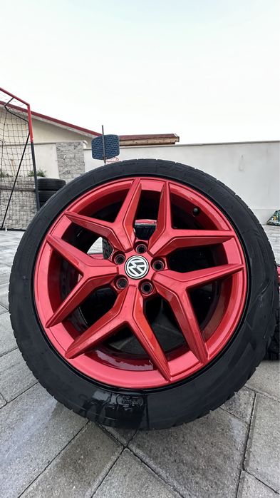 Jante 17 cu Anvelope 215/45/17 IARNA/VARA Seat, Ibiza, VW, Polo, Audi