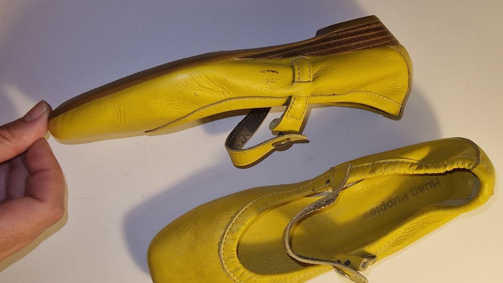 Balerini piele interior exterior Hush Puppies