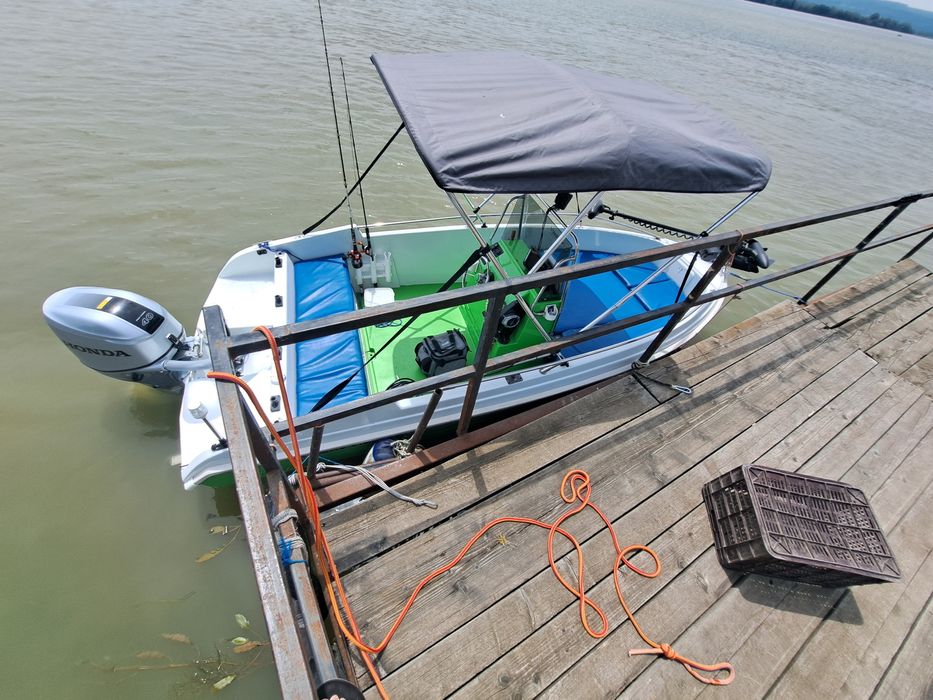 Miami fish 15 . Barca înmatriculată. Honda 60cp