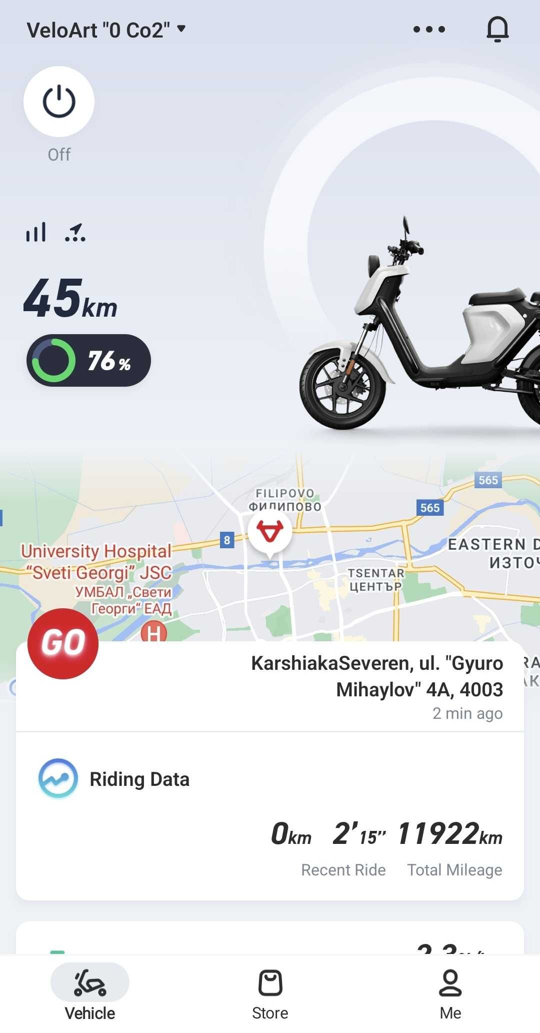 Електрически мотор Niu UGT