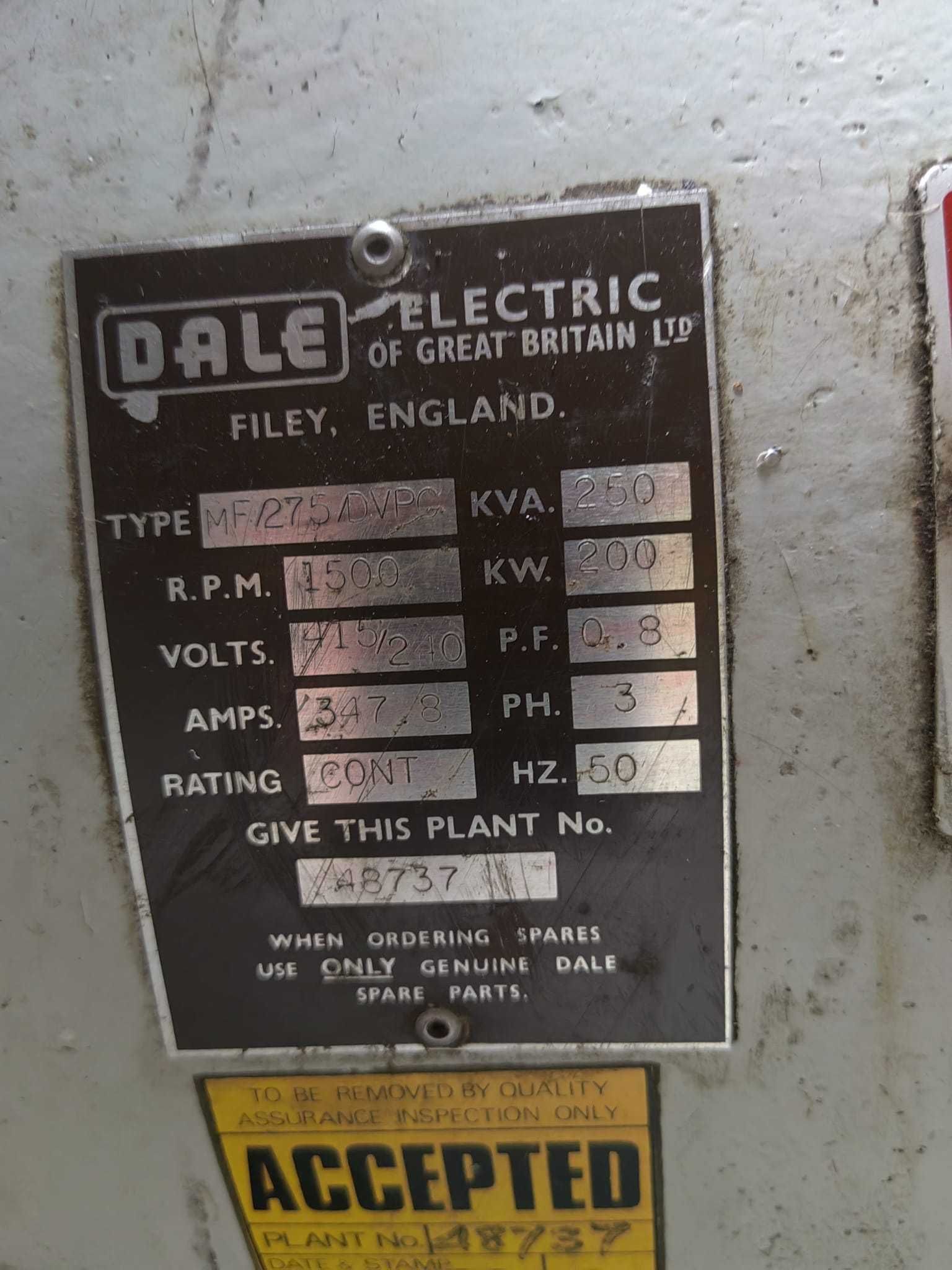 Generator electric