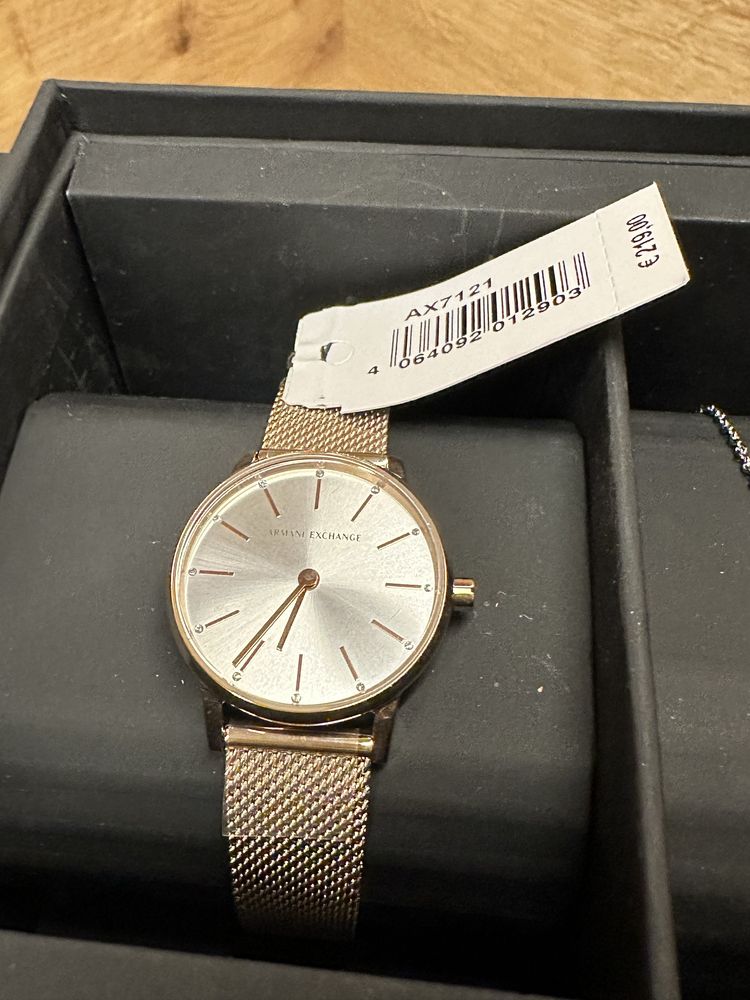 Set cadou Ceas si bratara armani , NOU