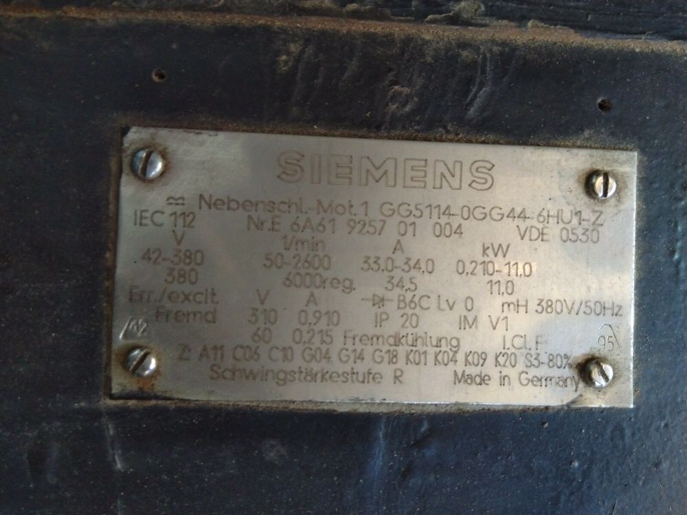 Шпиндел мотор Siemens и Fanuc