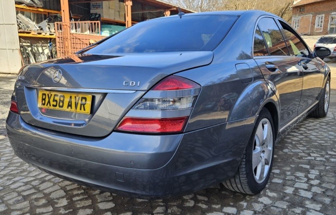 Mercedes w221 S320 На части