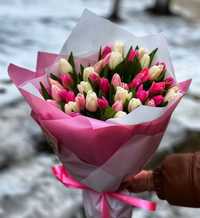 тюльпаны со склада розы букеты цветы