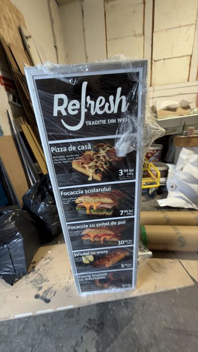 Bannere Caseta luminoase Colantari magazine Bener Colante,Sablare